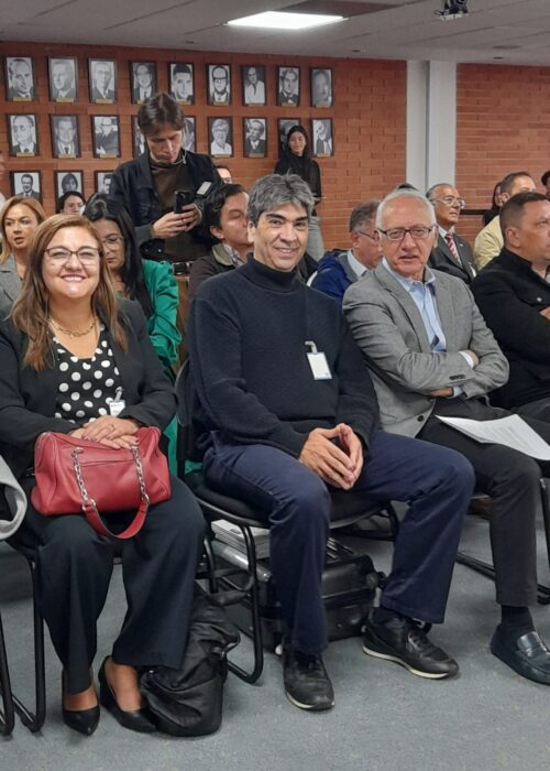 Dra Martha y Dr Fredy con el ministro